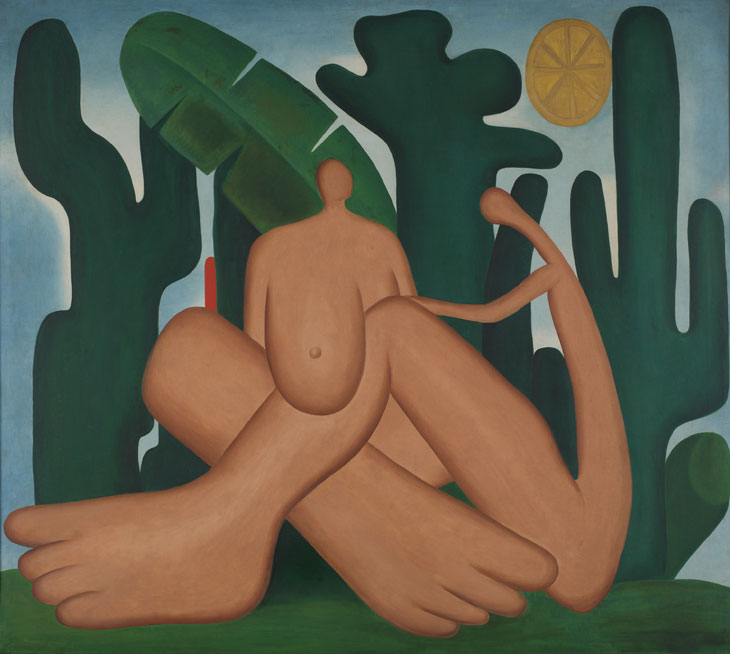 Anthropophagy (Antropofagia) (1929). Tarsila do Amaral. Coleção Gilberto Chateaubriand, Museu de Arte Moderna, Rio de Janeiro.