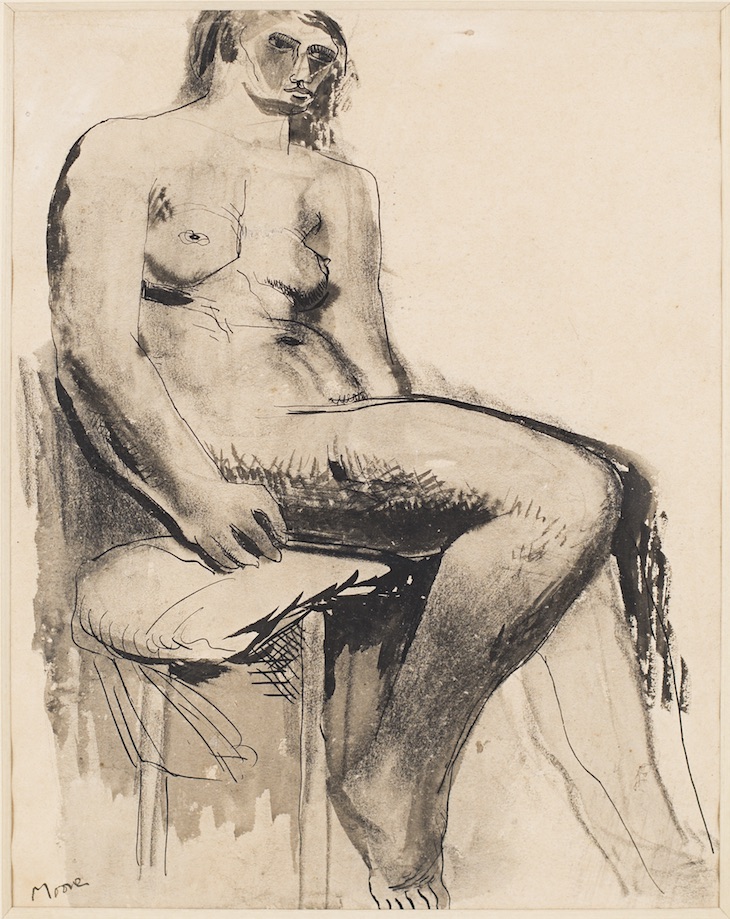 Seated Nude, Henry Moore