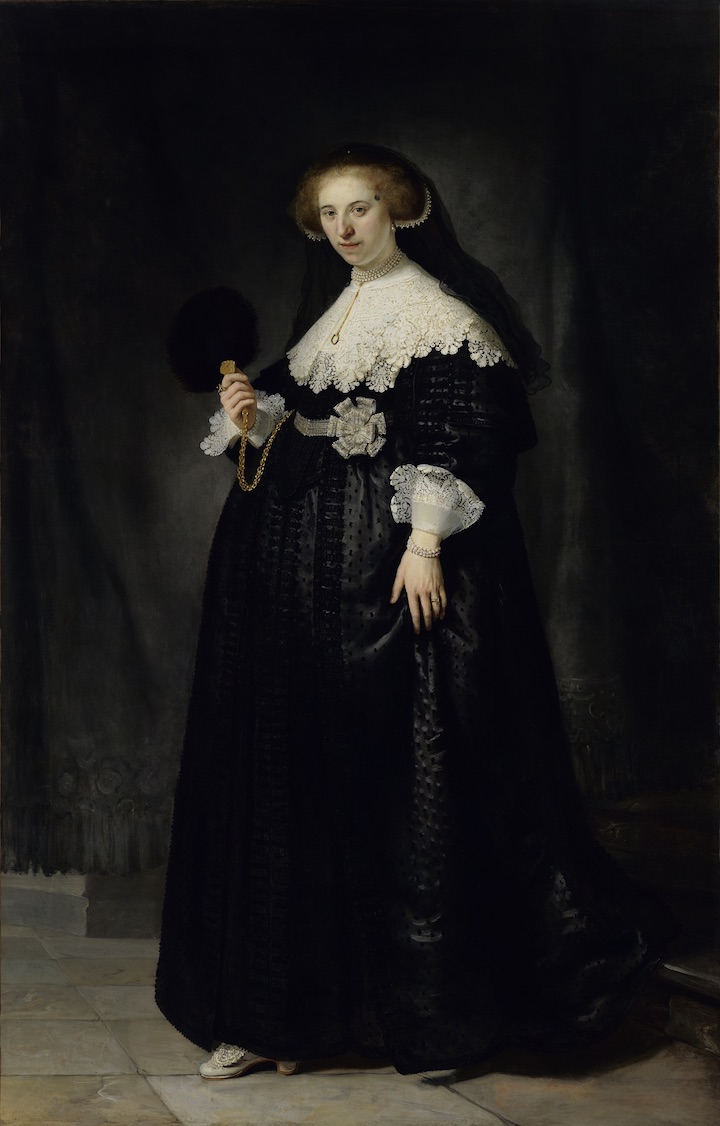 Portrait of Oopjen Coppit (1634), Rembrandt van Rijn. Musée du Louvre, Paris