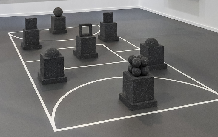 Untitled (7 Signs with City Chart), Matt Mullican