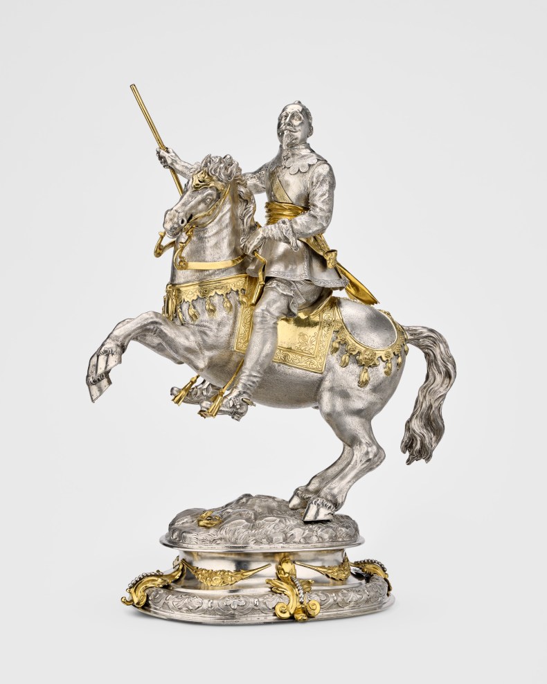 Equestrian statuette of Gustavus II Adolphus of Sweden , (c. 1635), Royal Collection Trust, Photo: Royal Collection Trust/ © HM Queen Elizabeth II 2018