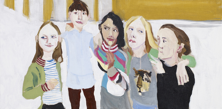 Poppy, Esme, Oleanna, Gracie and Kate, Chantal Joffe