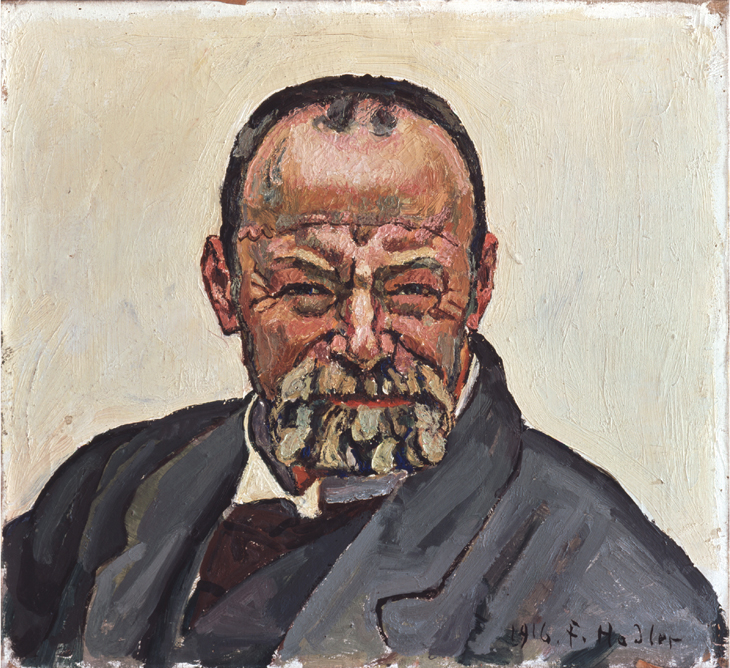 Self-portrait, Ferdinand Hodler