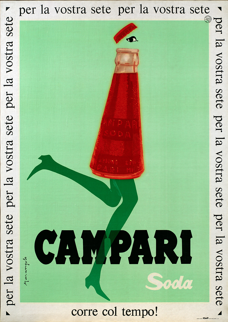 Campari Soda is in Line with the Times! (1960s), Franz Marangolo.