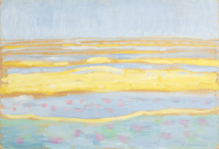 Seascape (1909), Piet Mondriaan. Courtesy of Gemeentemuseum Den Haag
