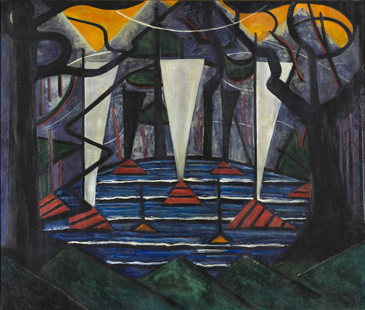 Composition No. 23 (1915), Jacoba van Heemskerck. Courtesy of Gemeentemuseum Den Haag