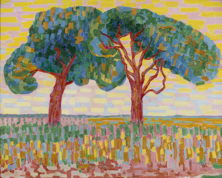Two Trees (1908-10), Jacoba van Heemskerk. Courtesy of Gemeentemuseum Den Haag