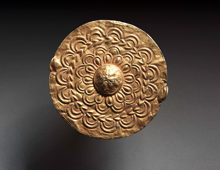 Pectoral disc (19th century), Ghana, Asante peoples