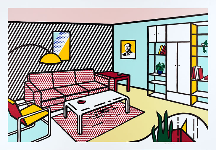 Modern Room (1990/91), Roy Lichtenstein. 