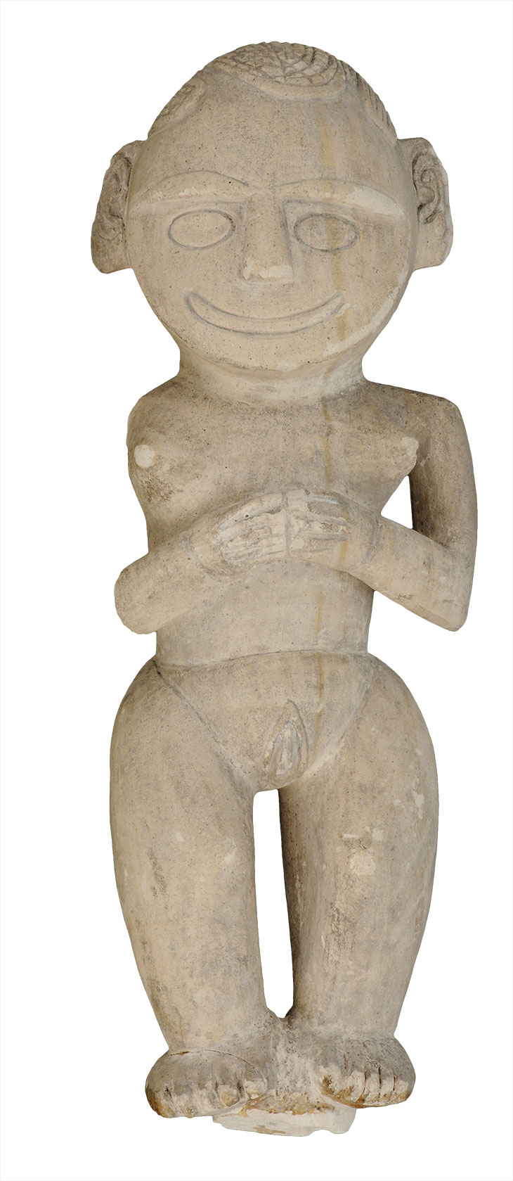 Kulap female memorial figure (late 19th century), Punam, New Ireland, Papua New Guinea.