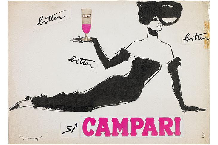 Bitter Campari (1960s), Franz Marangolo.