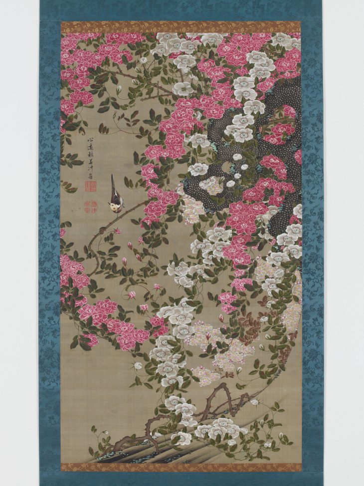 Roses and Birds, Itō Jakuchū.