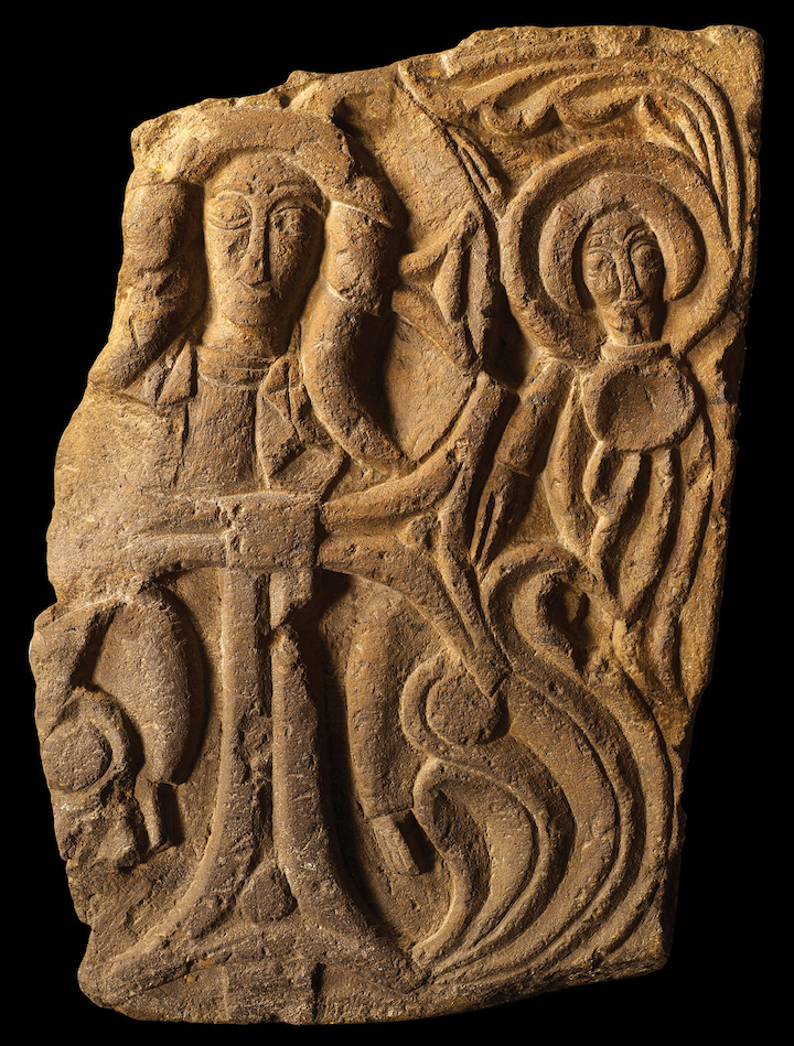 Fragmentary Capital, 5th-7th century, made in Dvin, Armenia. Metropolitan Museum of Art, New York