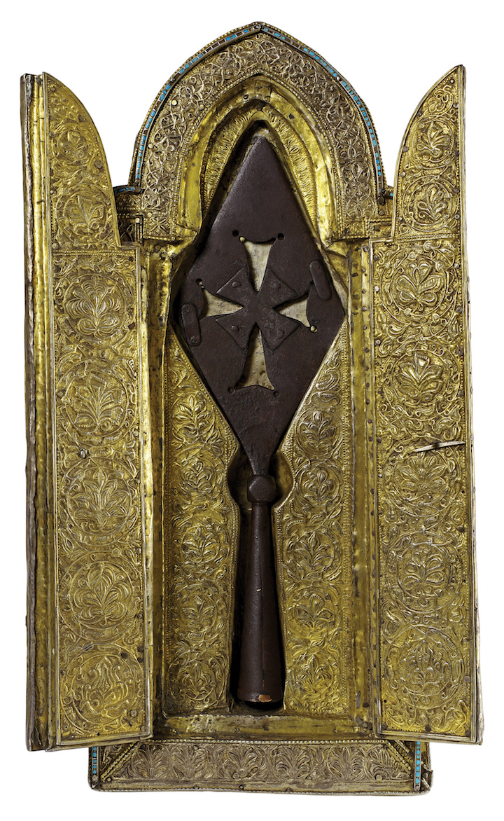 Reliquary of the Holy Lance, 1687, made in Vałaršapat/Etchmiadzin. Metropolitan Museum of Art, New York