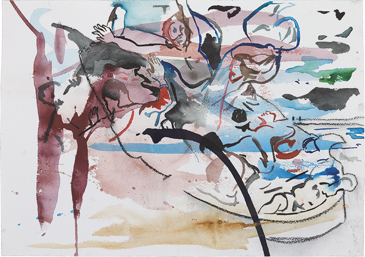 Untitled (Shipwreck) (2016), Cecily Brown.
