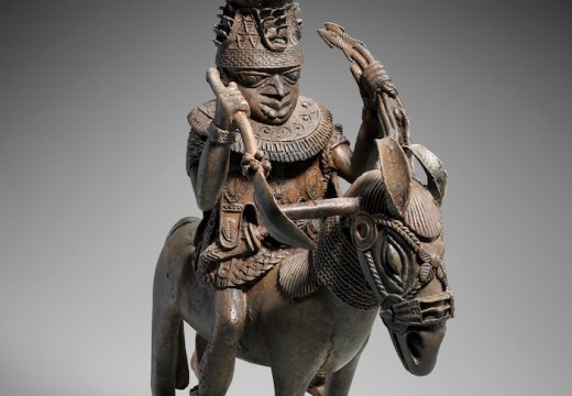 Mounted ruler (16th century), Edo peoples, Benin kingdom, Nigeria.