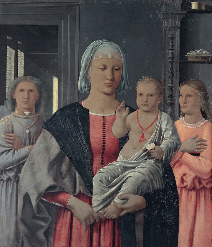 Madonna di Senigallia (1470-1485), Piero della Francesca. Courtesy of Marche National Gallery, Urbino