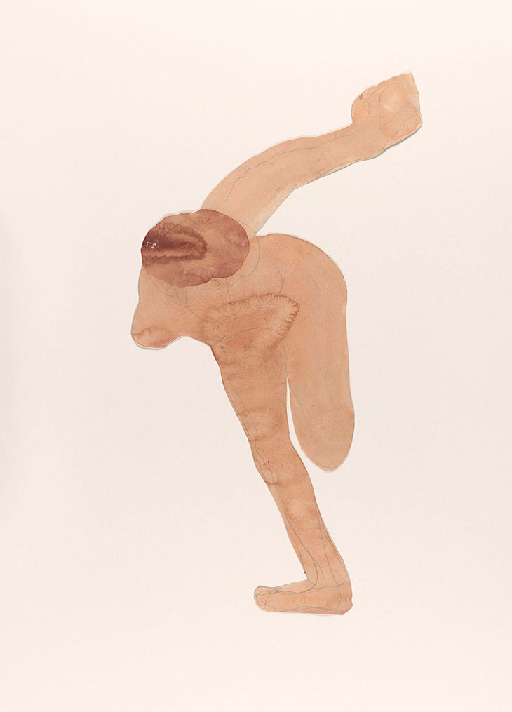Femme nue dans un mouvement de course (n.d.), Auguste Rodin.