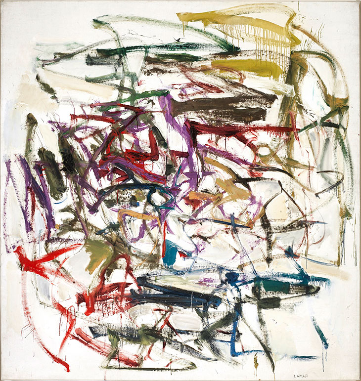 Untitled (1957), Joan Mitchell. 