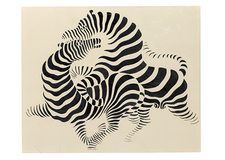 Zèbres-A (1938), Vasarely