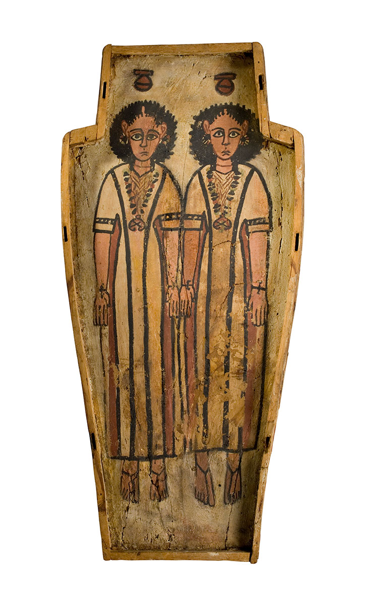 Double coffin from Thebes, Roman Period. National Museums Scotland