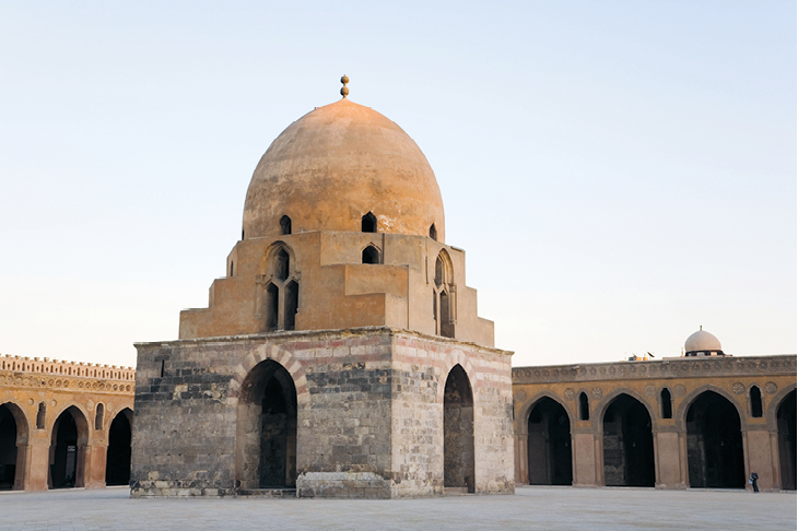 The mosque of Ahmad ibn Tulun, Cairo, built in the 9th century.