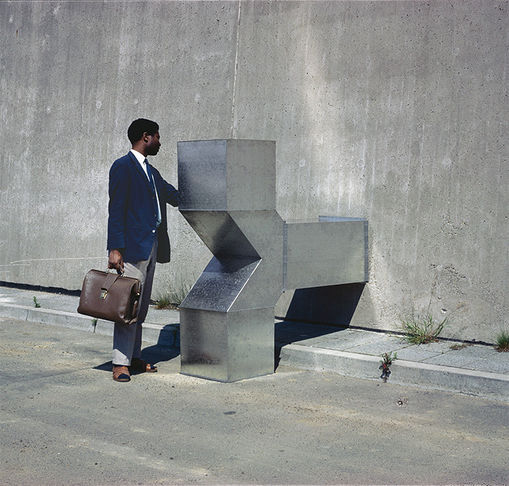 Vierantrohr (Square Tube), Series D (1967), Charlotte Posenenske. Installation view, Offenbach, Germany, 1967.