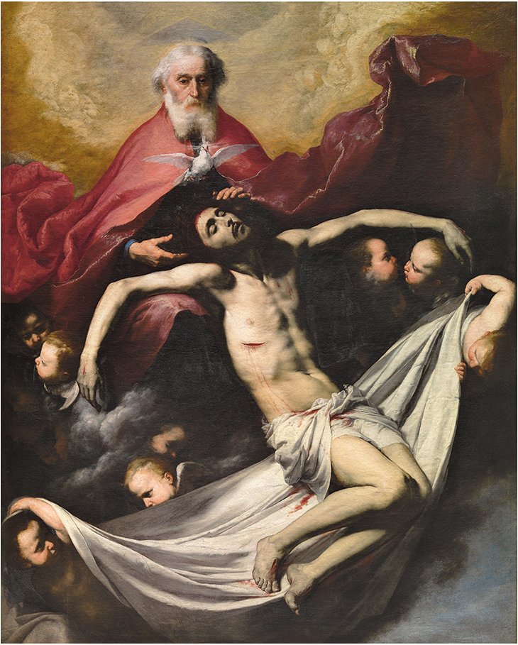 The Trinity (c. 1635), Jusepe de Ribera. Museo Nacional del Prado, Madrid