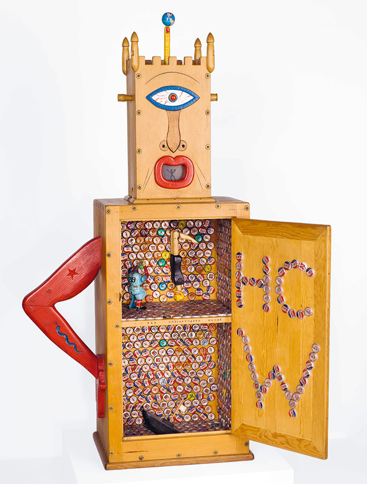 Memorial to the Idea of Man If He Was an Idea (1958), H.C. Westermann. Museum of Contemporary Art Chicago.