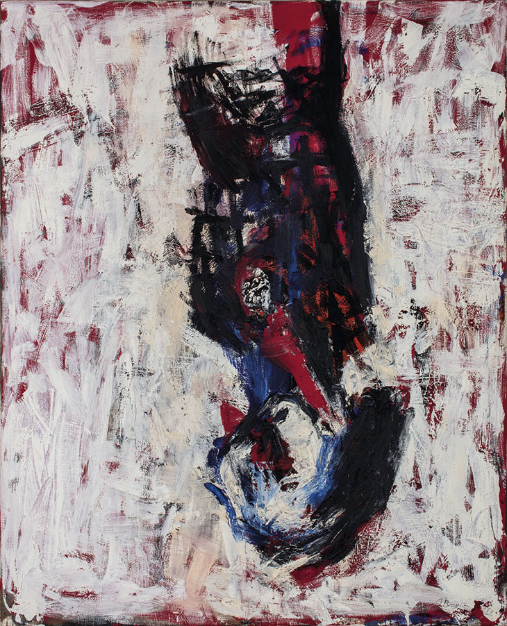 Blaüer Elkekopf (1979–80), Georg Baselitz. Galerie Thaddaeus Ropac (price on application)