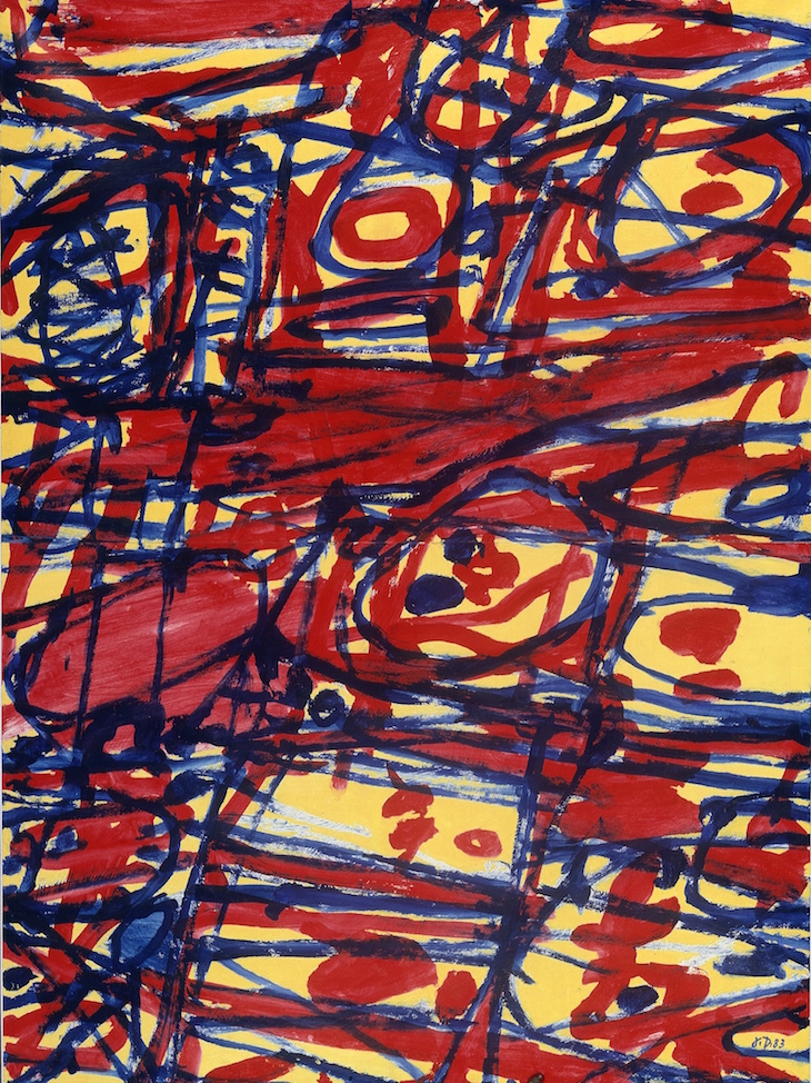 Mire G 48 (Kowloon) (1983), Jean Dubuffet.
