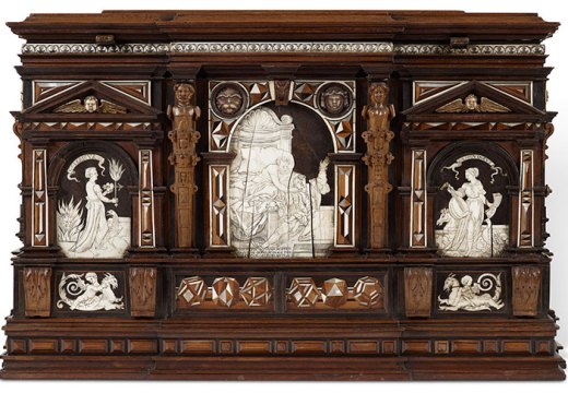 The court casket from Newbattle Abbey (1565), Master of Perspective, Nuremberg (£750,000).