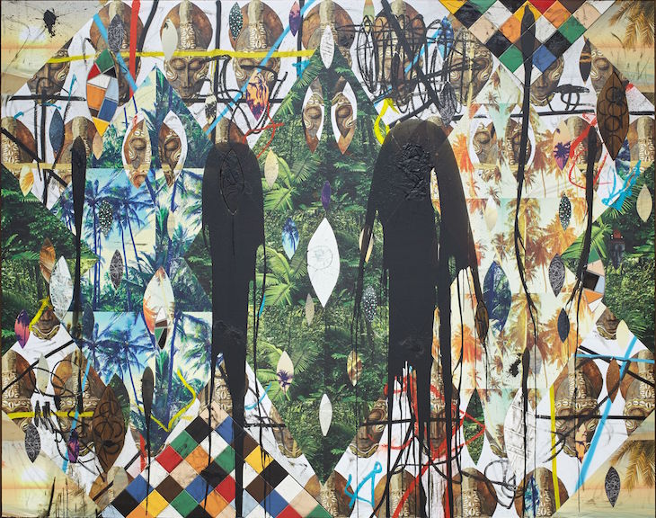 Untitled Escape Collage, Rashid Johnson