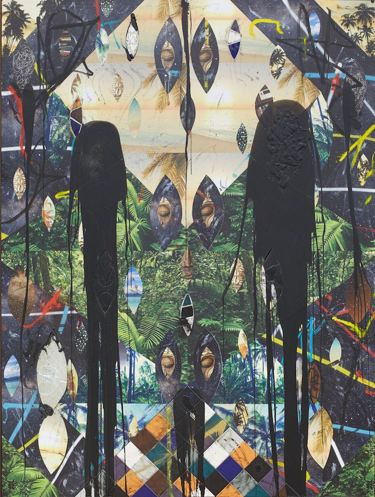 Untitled Escape Collage, Rashid Johnson