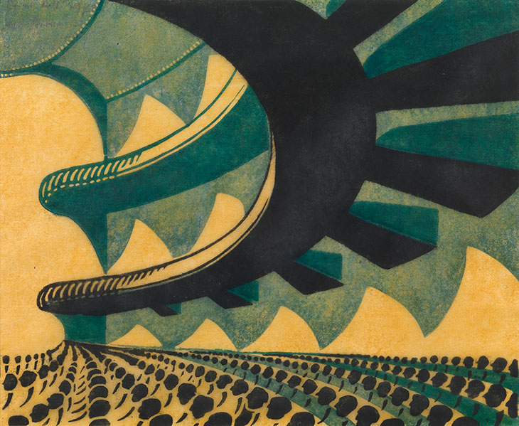 Concert Hall (1929), Sybil Andrews.