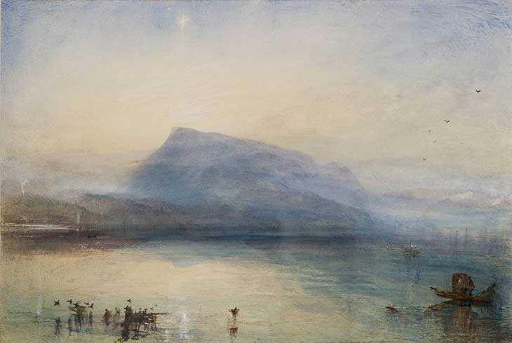 Blue Rigi (1942), J.M.W. Turner. Tate, London