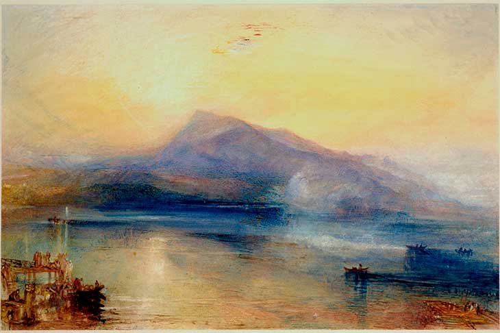 The Dark Rigi, The Lake of Lucerne (1842), J.M.W. Turner.