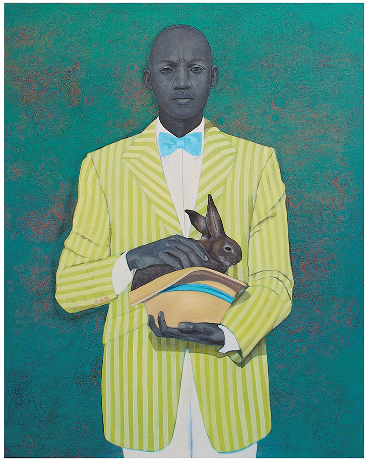 The Rabbit in the Hat (2009), Amy Sherald. Baltimore Museum of Art