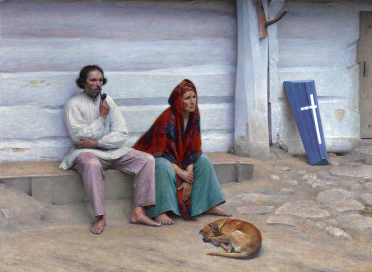 Farmer’s Coffin (1894), Aleksandr Gierymski.