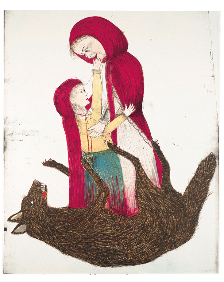 Born (2002), Kiki Smith. Courtesy Scala/Art Resource, New York; © Kiki Smith