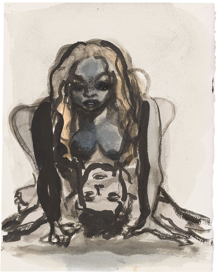 Venus insists (2015–16), Marlene Dumas in Venus & Adonis (2019; David Zwirner Books).