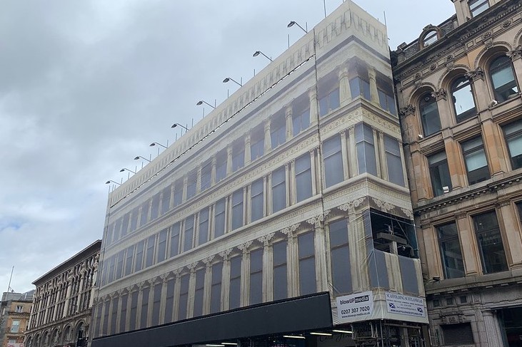 The Egyptian Halls in Glasgow, designed by Alexander ‘Greek’ Thomson and completed in 1872.