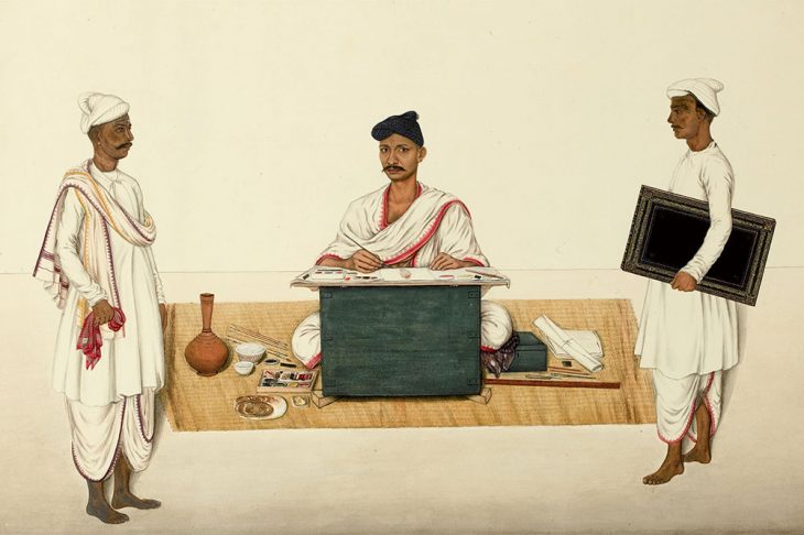 Self-portrait (c. 1832–35), Yellapah of Vellore