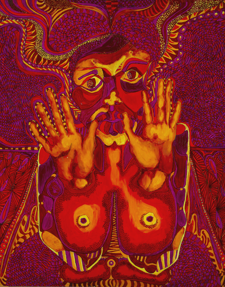 Psychedelic Woman (n.d.), Lynda Bamford.
