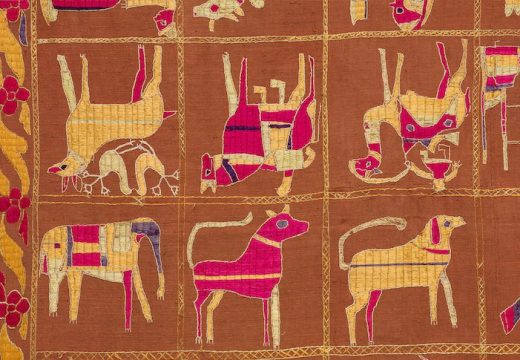 Phulkari (early 20th century), unknown maker. Bradford Museums and Galleries