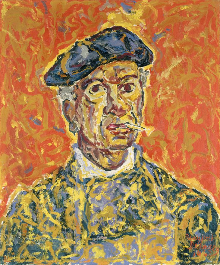 Self-Portrait, (1962), Beauford Delaney. Courtesy Michael Rosenfeld Gallery LLC, New York; © Estate of Beauford Delaney, by permission of Derek L. Spratley, Esquire, Court Appointed Administrator