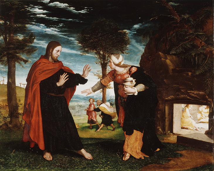 Noli Me Tangere (1526–28), Hans Holbein the Younger. Royal Collection Trust.