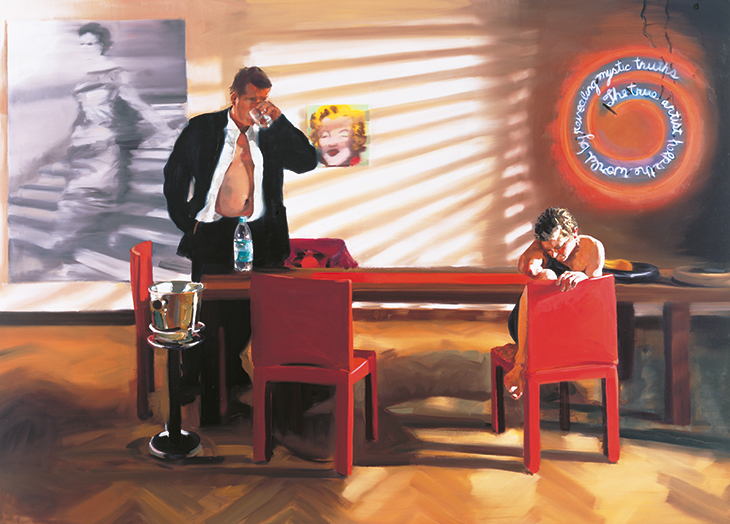 Krefeld Project; Dining Room, Scene #2 (2003), Eric Fischl.