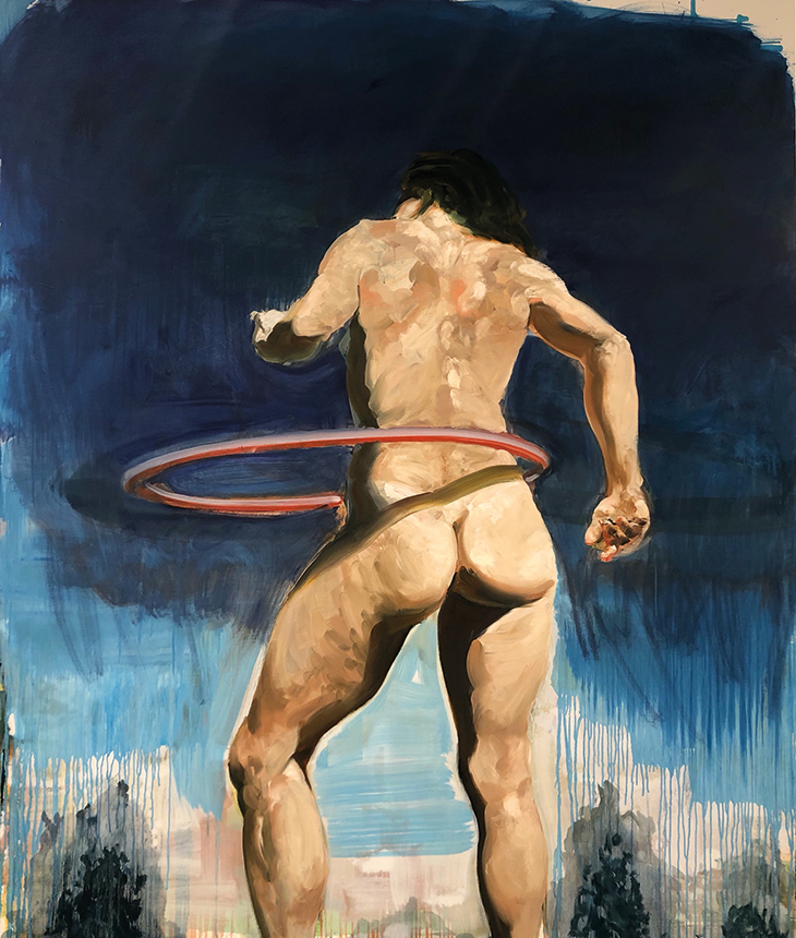 American Hula (2020), Eric Fischl.