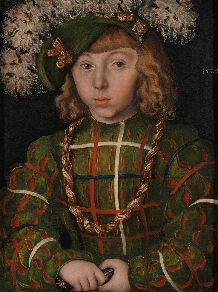 Portrait of Johann Friedrich the Magnanimous (1509), Lucas Cranach the Elder. National Gallery, London